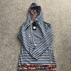 Mindymae Double hooded hoodie